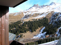 Vue depuis le balcon